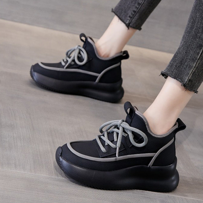 Women's Comfortable Platform Short Boots