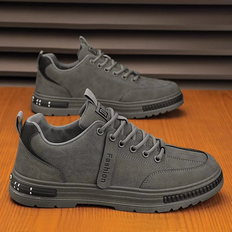 Autumn 2024 Men's Soft Leather Casual Sports Shoes