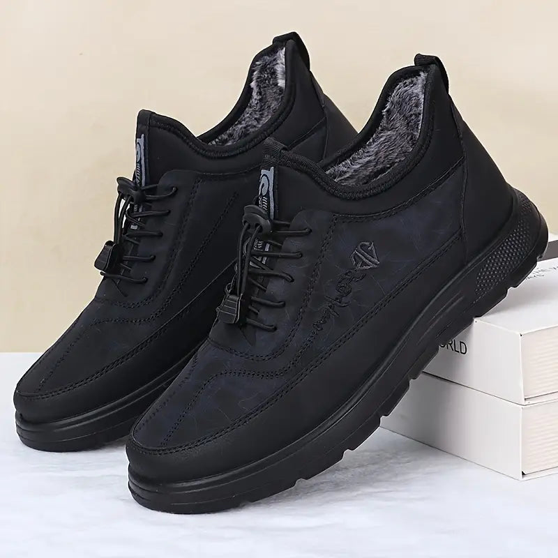 Men's Winter Warm Fleece-Lined Sneakers