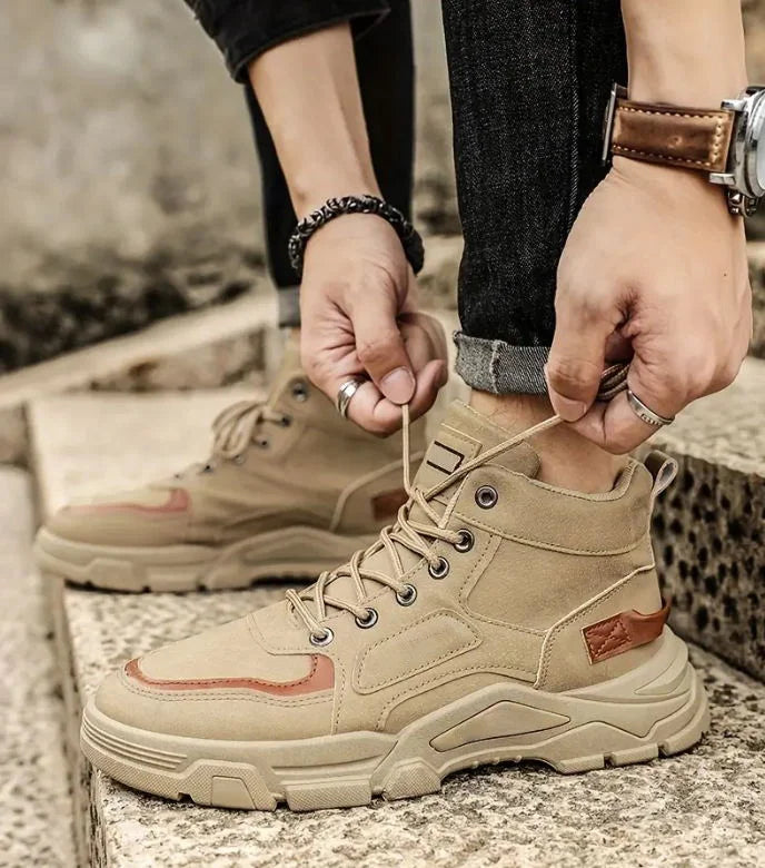 Men's Waterproof Leather Boots