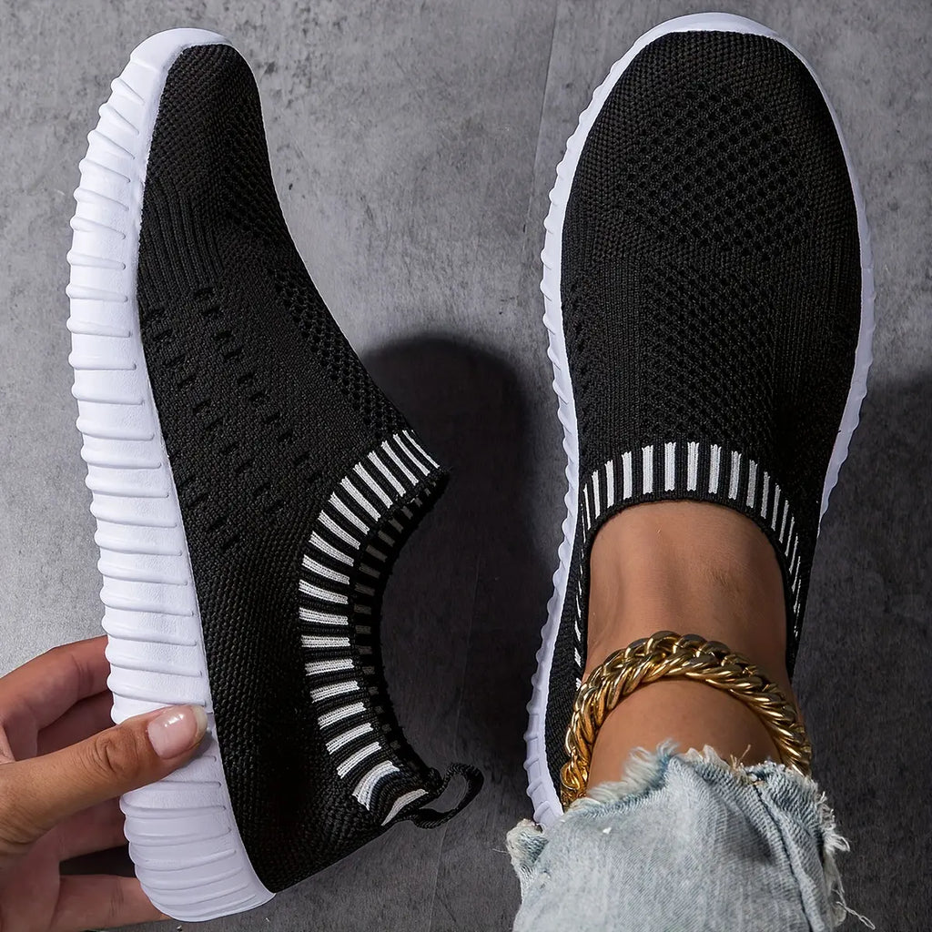 Women's Stretch Fabric Sock Sneakers