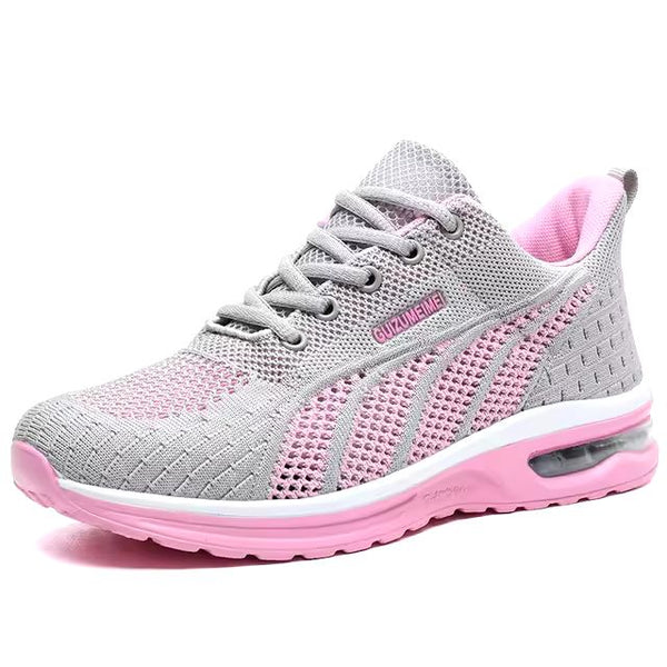 fyshare women round toe all season air cushion sneakers