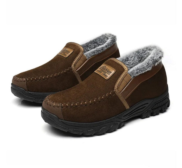 Men's Boots Snow Boots Winter Boots Walking Casual Daily Leather Comfortable Booties main image 0