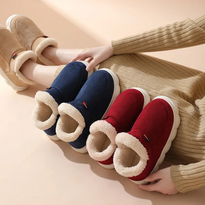 Winter Warm Fur Slippers