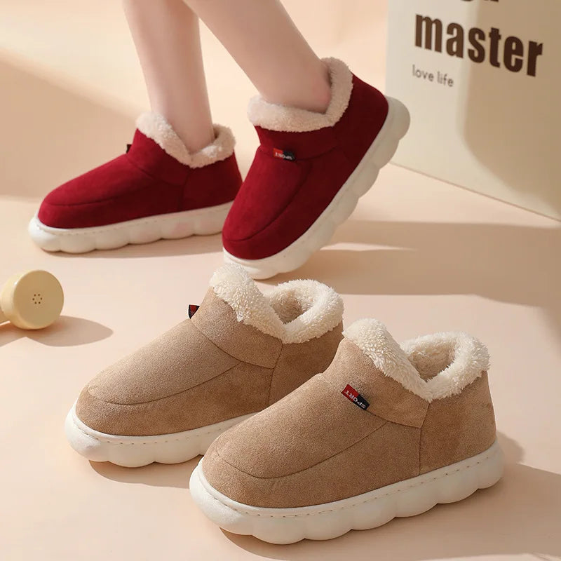 Winter Warm Fur Slippers