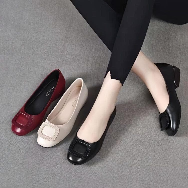 Women's Soft Leather Slip-On Loafers