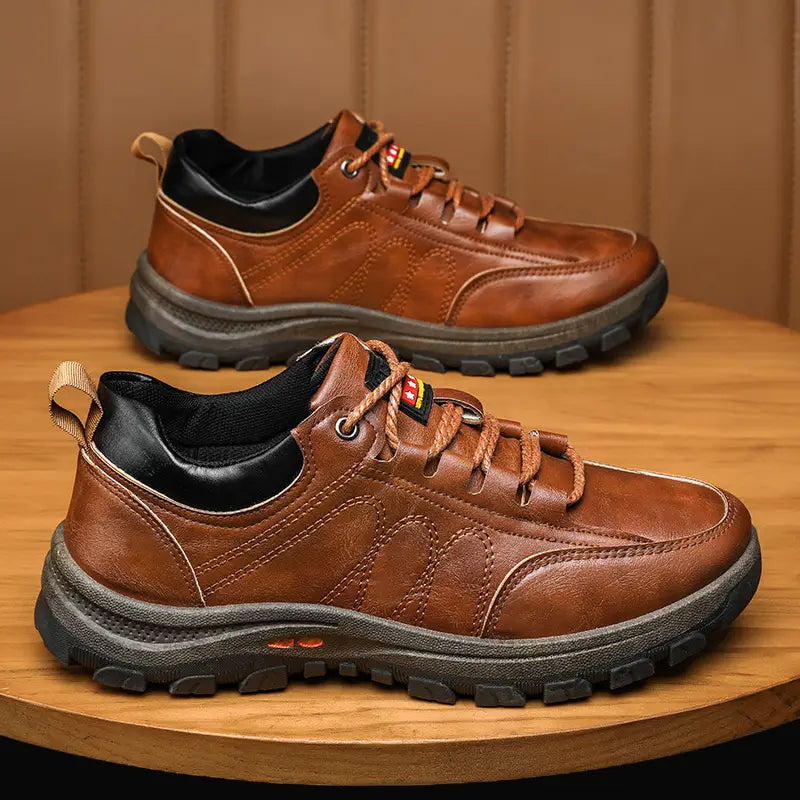 Men's Lace-up Casual Sneakers