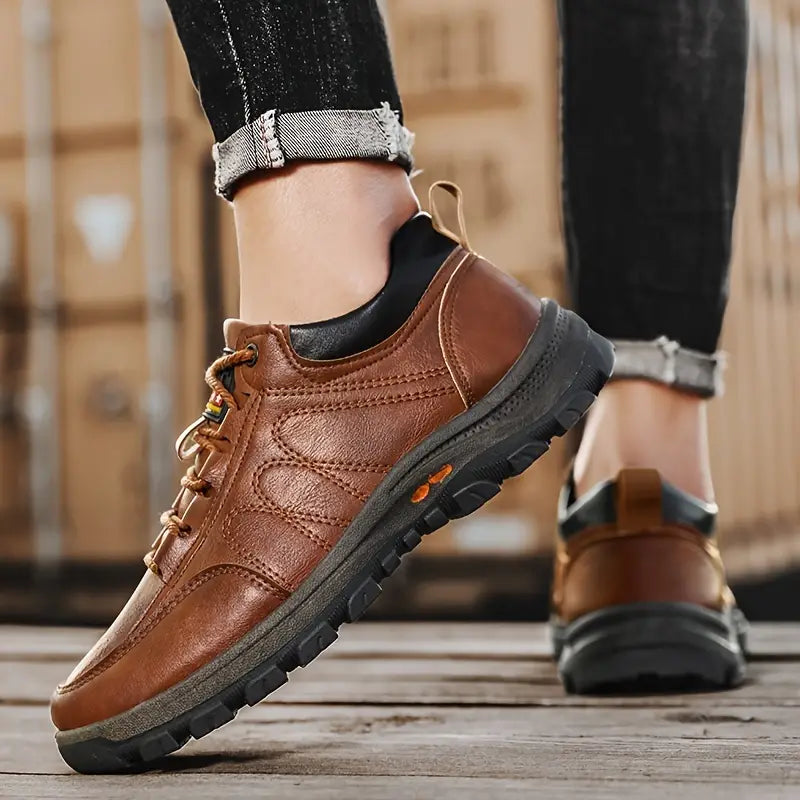 Men's Lace-up Casual Sneakers