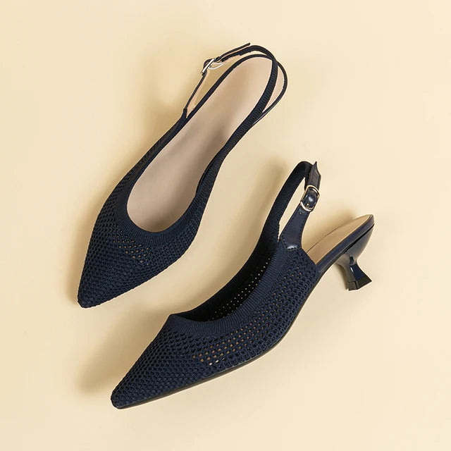 Women's Summer Knit Slingback Sandals