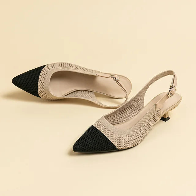 Women's Summer Knit Slingback Sandals
