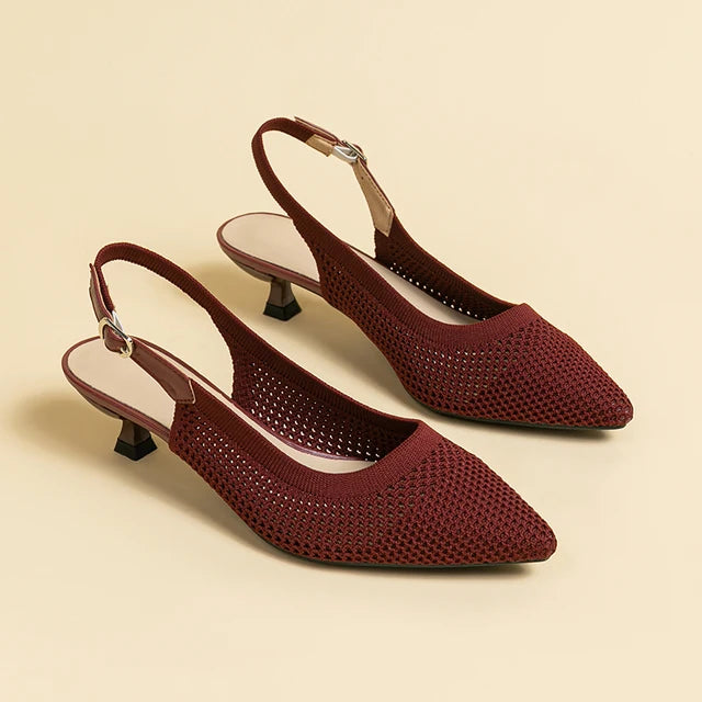 Women's Summer Knit Slingback Sandals