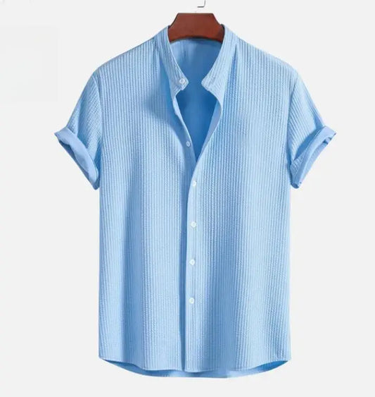 Men’s Tailored Button-Down Casual Shirt