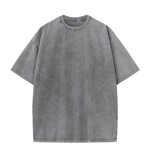 Oversized Vintage Heavyweight Cotton Gym T-Shirt for Men