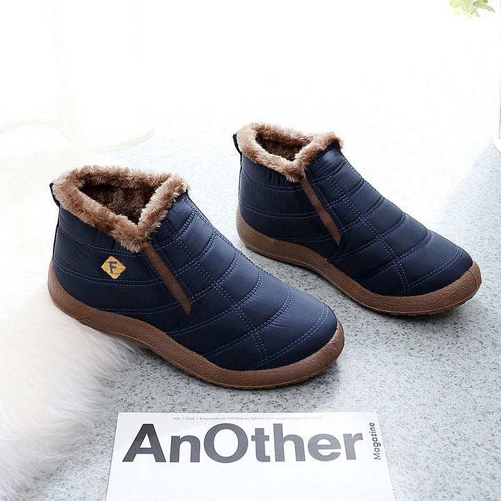 Men’s Waterproof Slip-On Winter Boots