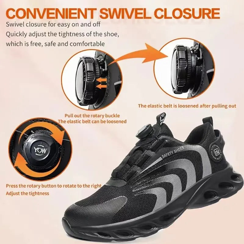 Lightweight Steel Toe Work Boots