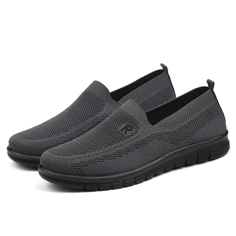 Breathable Mesh Slip-On Loafers for Men