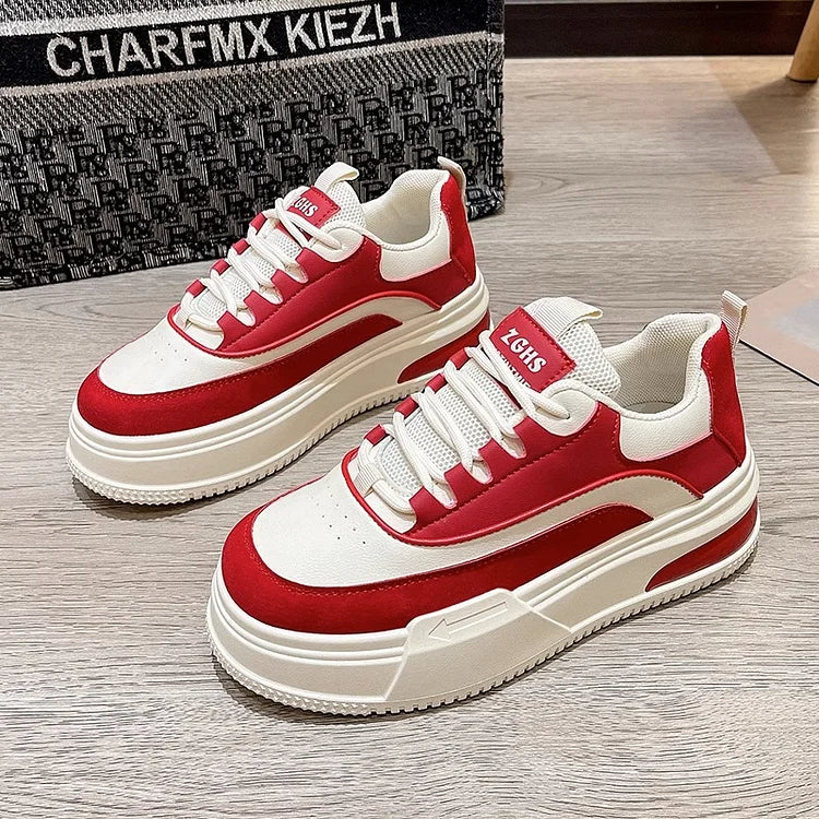 Women's thick-soled height-increasing sneakers