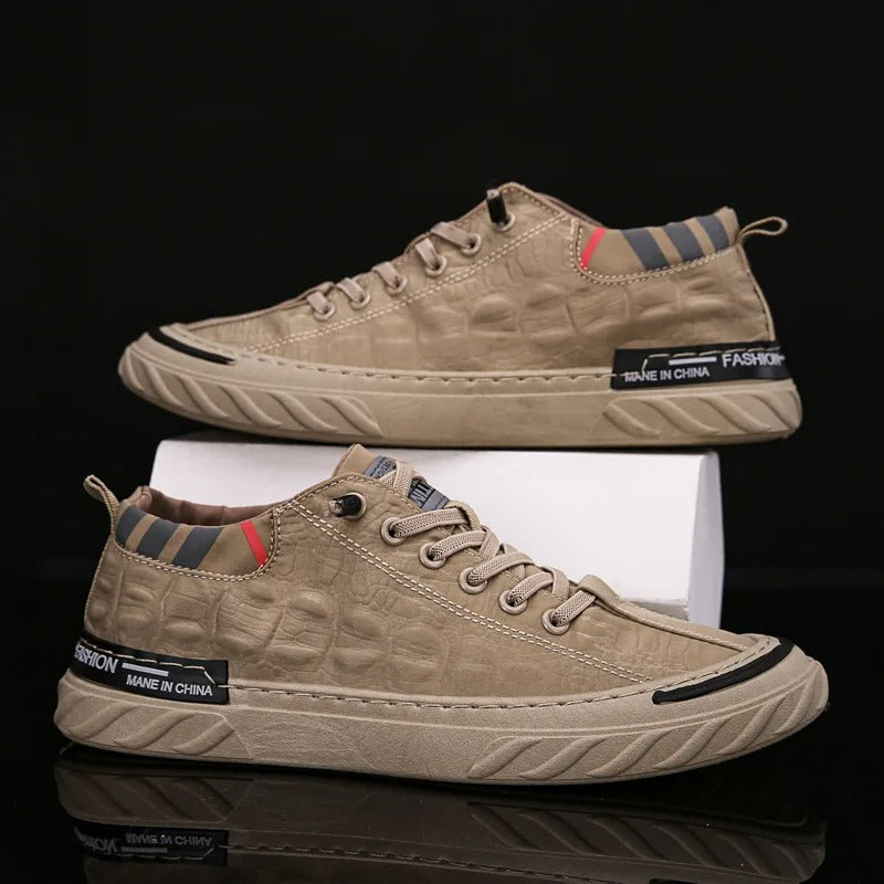 Men's Slip-On Sneakers with Innovative Design