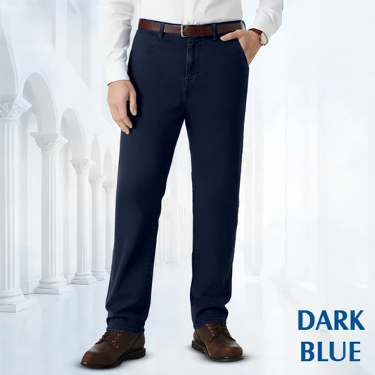 Men’s Stretch Straight-Leg Classic Jeans