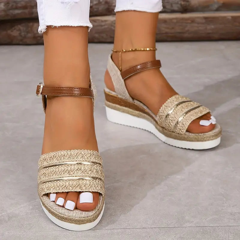 Women's Strappy Block Heel Sandals