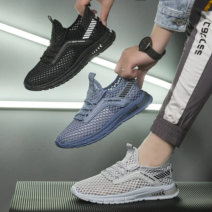 Lightweight Breathable Mesh Trainers