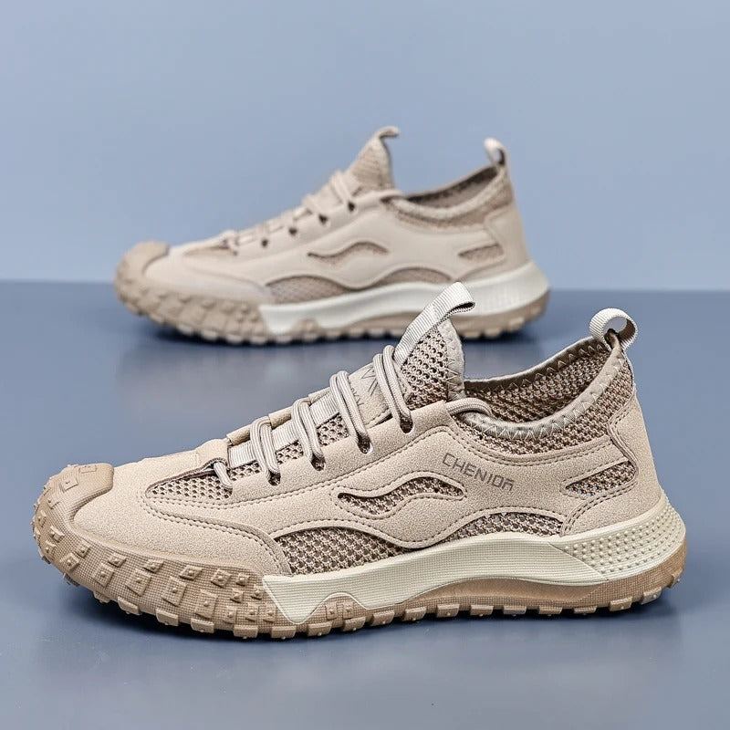 Men's Outdoor Sports Sneakers - Breathable Mesh, Fashion, High Quality
