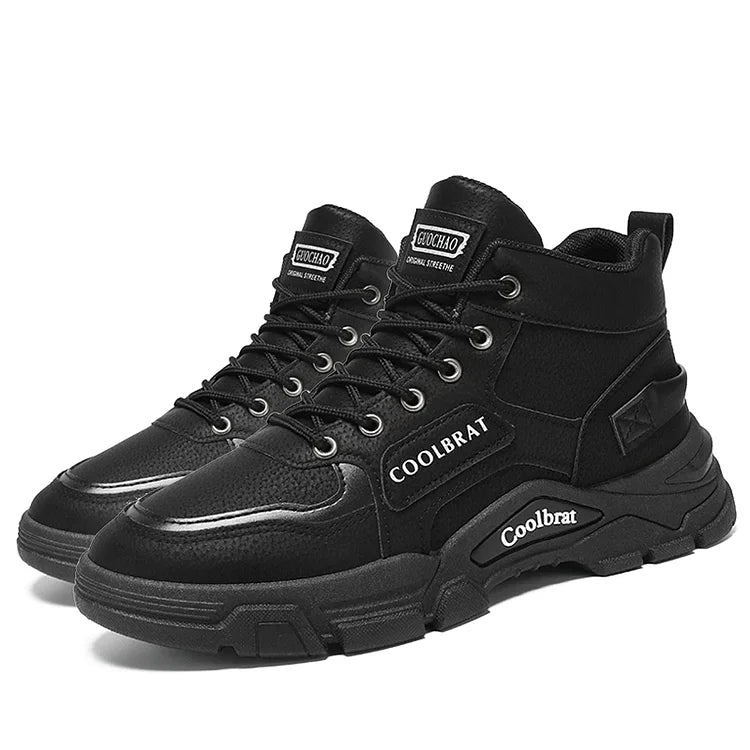 Men's Genuine Leather Orthopedic Safety Boots