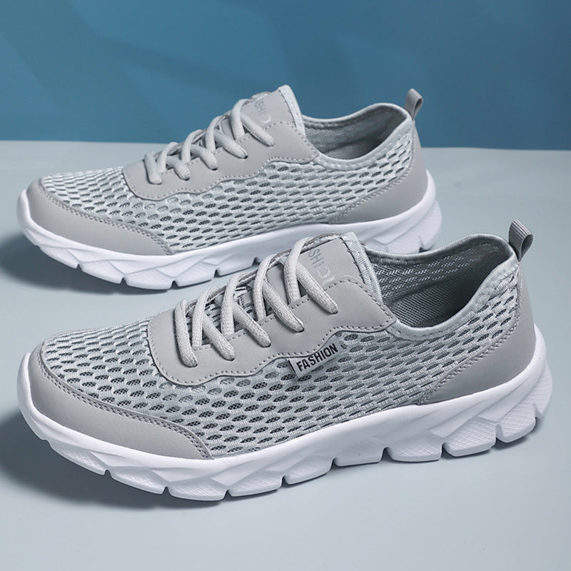 Men’s lightweight breathable double-layer mesh casual sports shoes