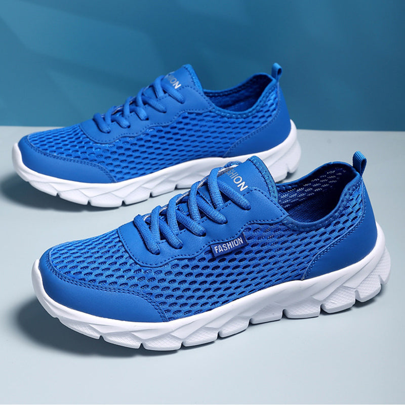 Men’s lightweight breathable double-layer mesh casual sports shoes