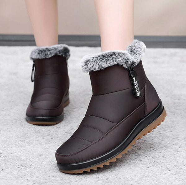 Women's Winter Waterproof Warm Cotton Boots