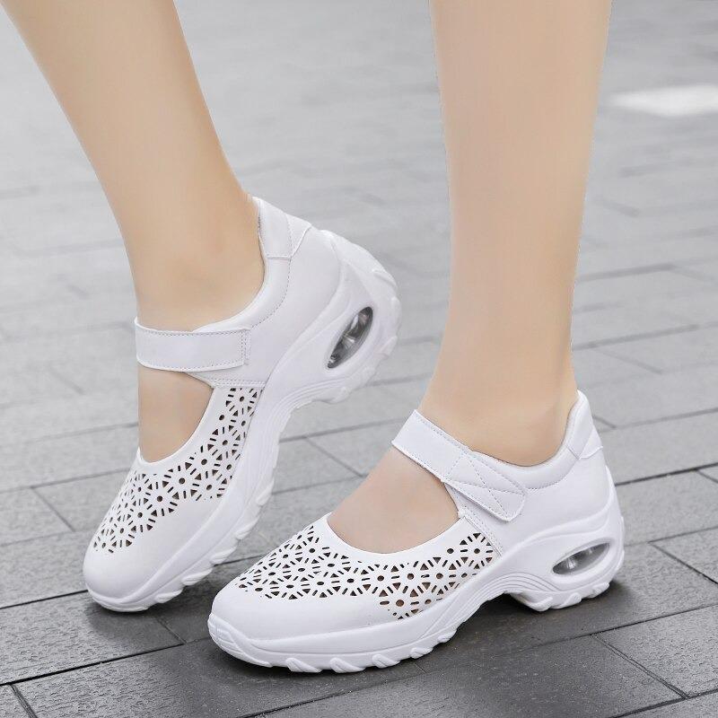 New style women's comfortable breathable hollow casual shoes