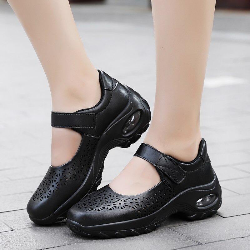 New style women's comfortable breathable hollow casual shoes