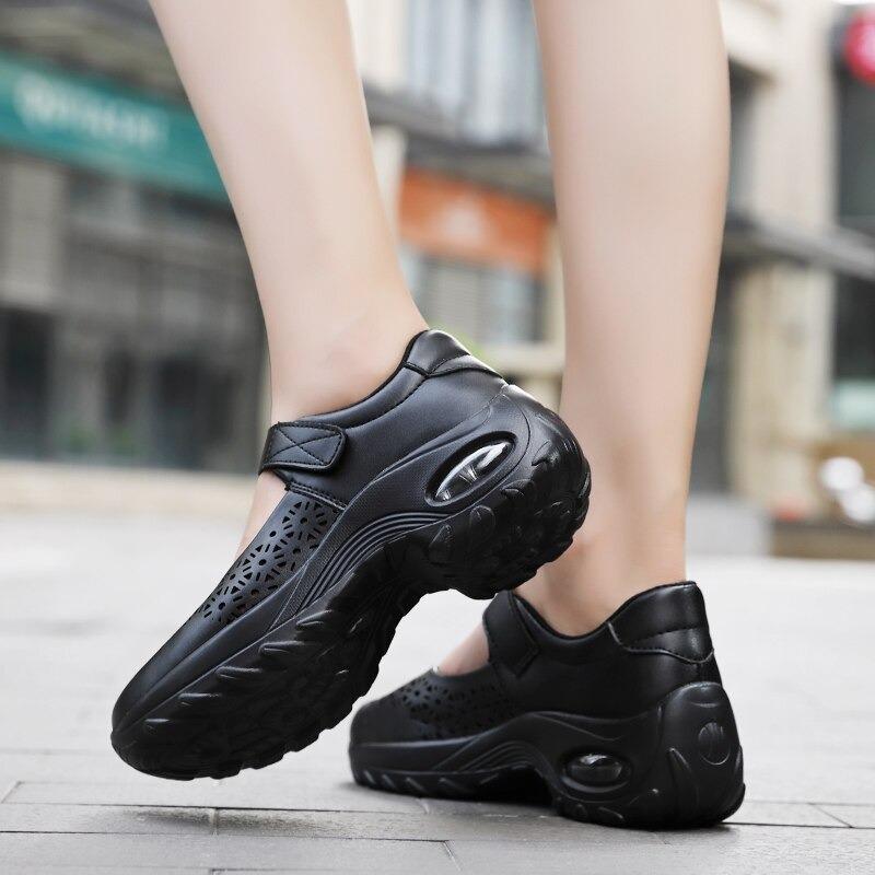 New style women's comfortable breathable hollow casual shoes
