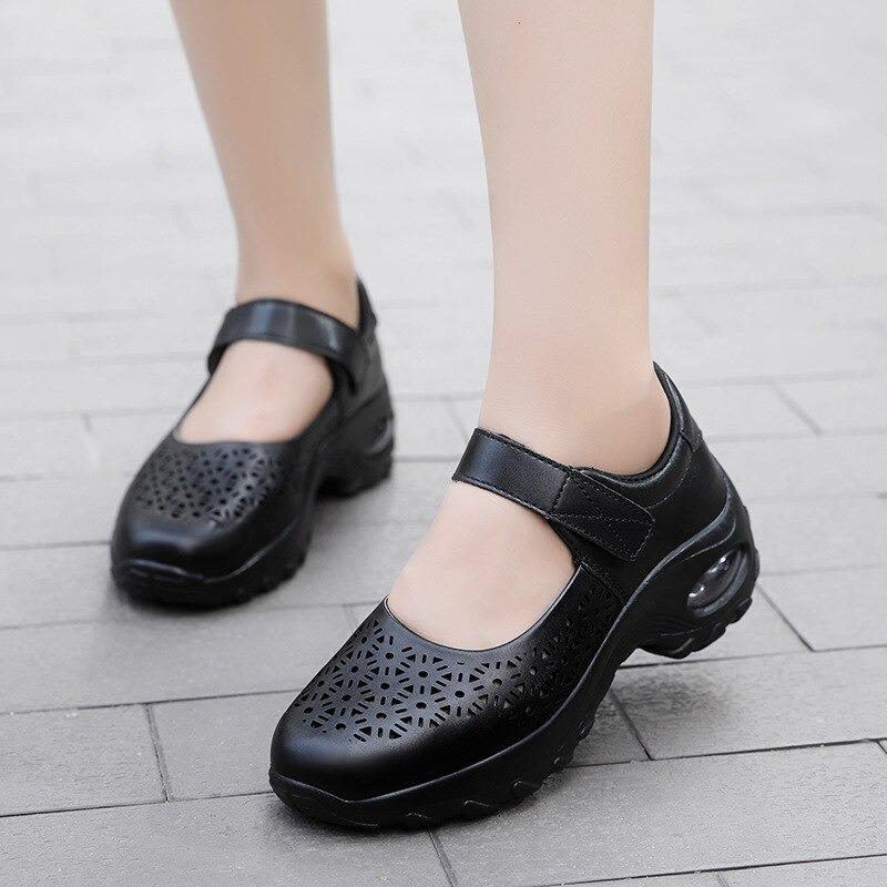 New style women's comfortable breathable hollow casual shoes