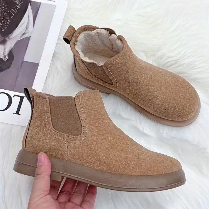 Women’s Fleece-Lined Winter Ankle Boots