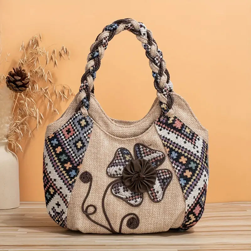 Vintage Embroidered Women's Bag