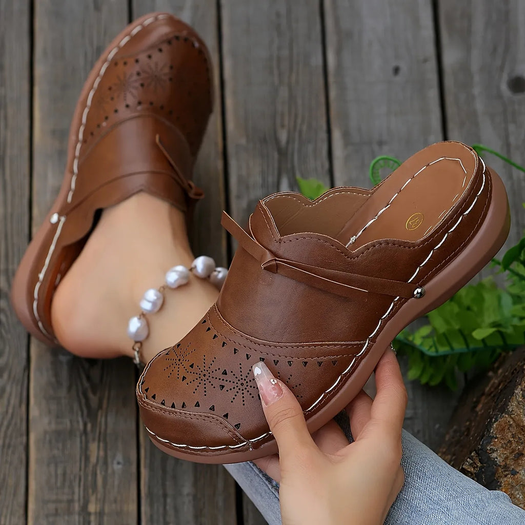 Women’s Classic Brown Mules