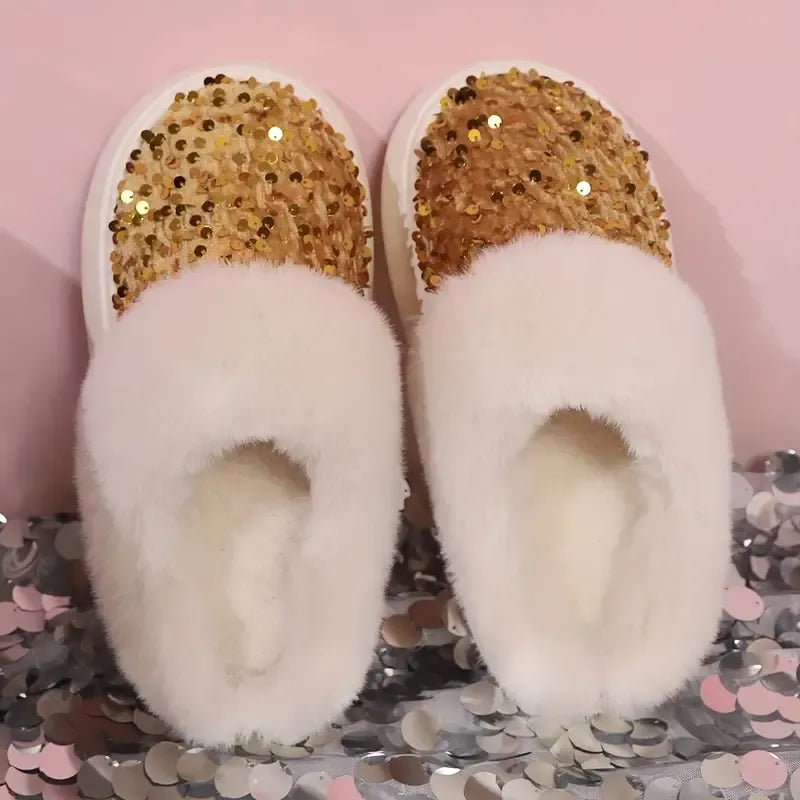 Women's Orthopaedic Plush Indoor Slippers
