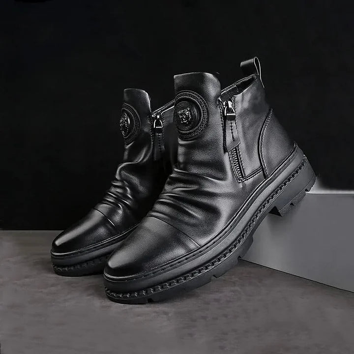 Men's Comfortable Outdoor Leather Boots