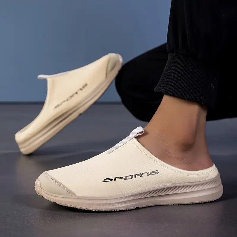Men’s Breathable Sport Slip-On Slippers