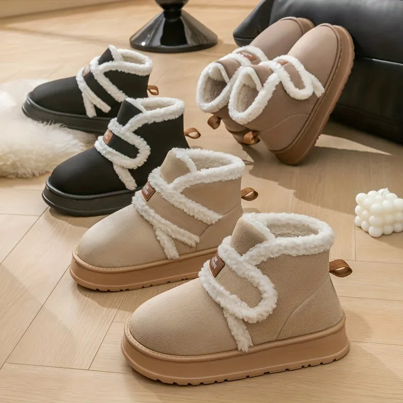 Women's comfortable snow boots