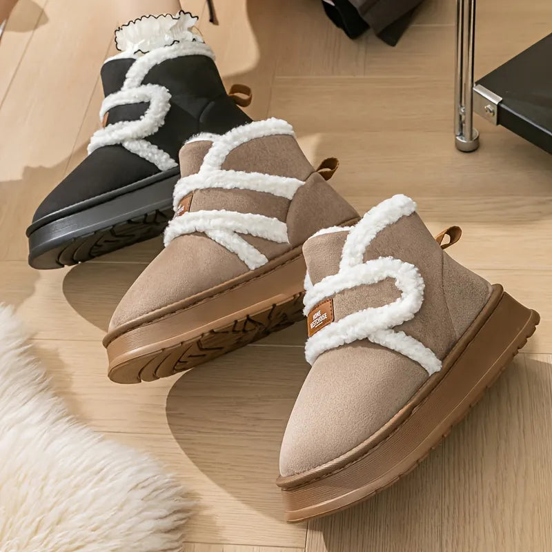 Women's comfortable snow boots