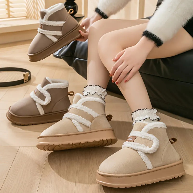 Women's comfortable snow boots