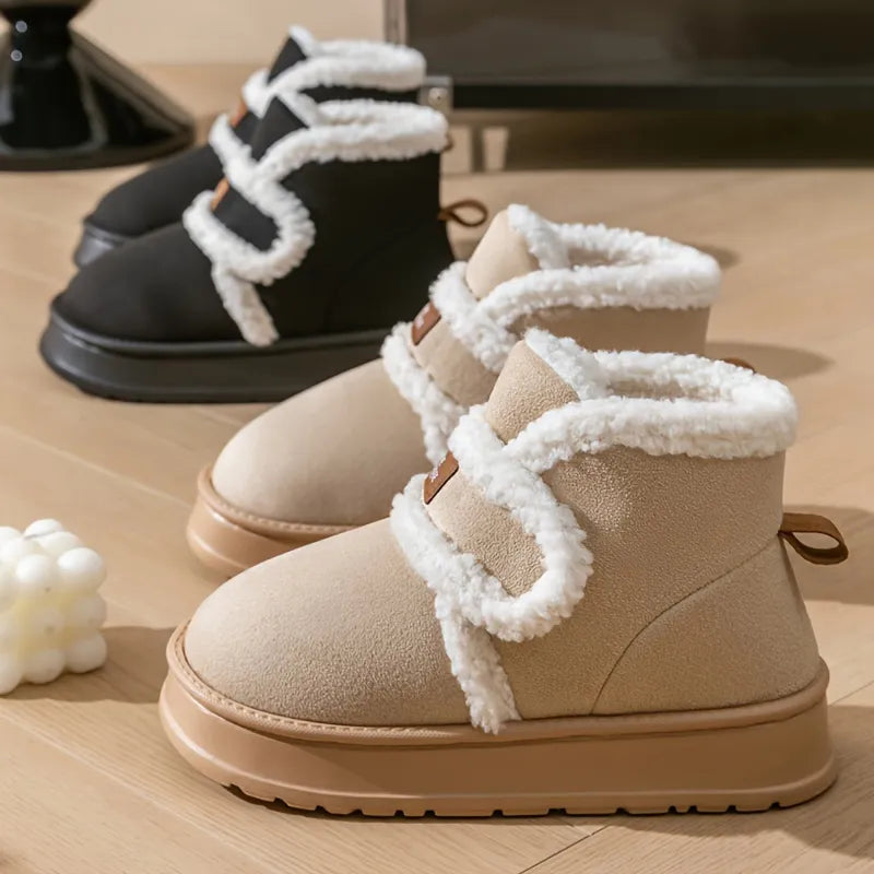 Women's comfortable snow boots