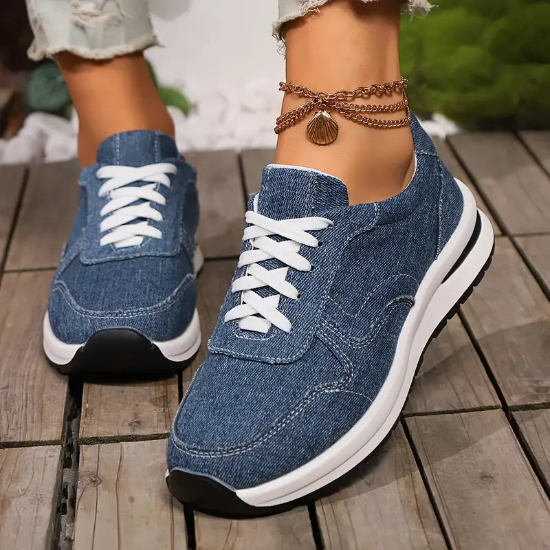 Elegant Women's Canvas Sneakers