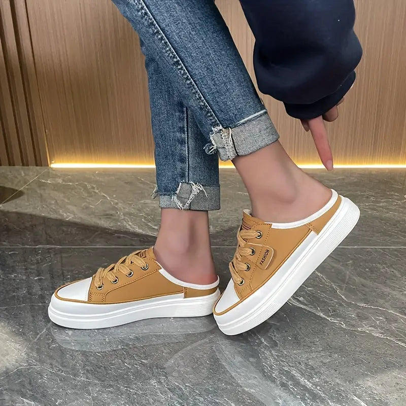 Women's Flat Mule Sneakers