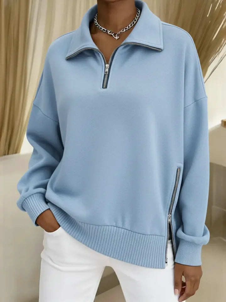 Women’s Casual Half-Zip Hoodie