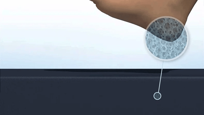 Women’s Autumn Mesh Sparkle Thick-Heel Slip-On Shoes