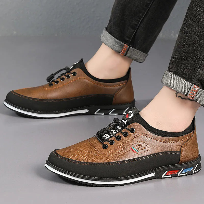 Men's Orthopaedic Leather Shoes