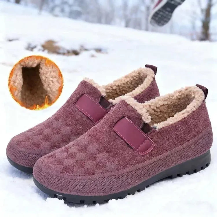 Women's Warm Plus Velvet Thick Cotton Winter Shoes